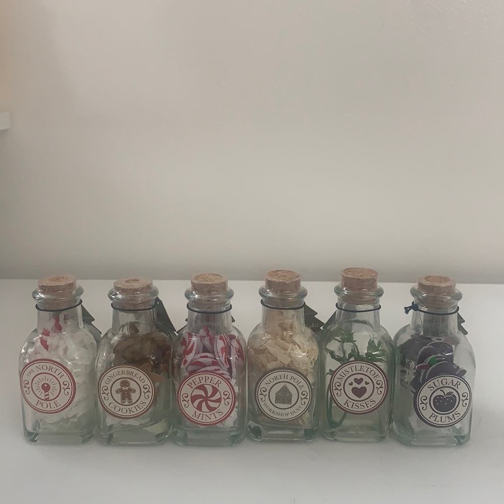 Christmas Target Bullseye Bottles Set of (6) 2023 Edition. New.